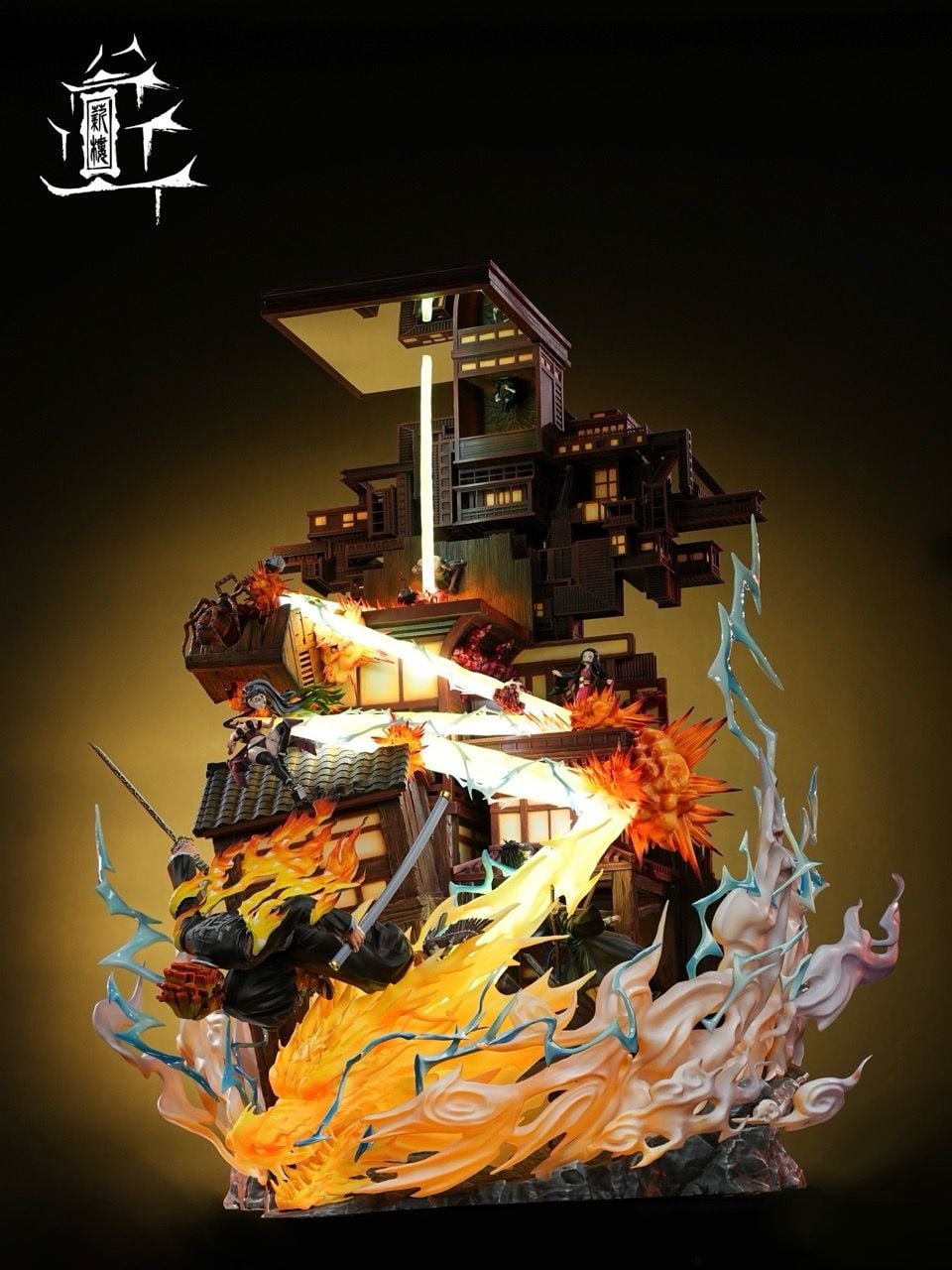 Zenitsu Infinity Castle - Kimetsu no Yaiba - Xin Lou Studio resin statue Xin Lou Studio anime figure