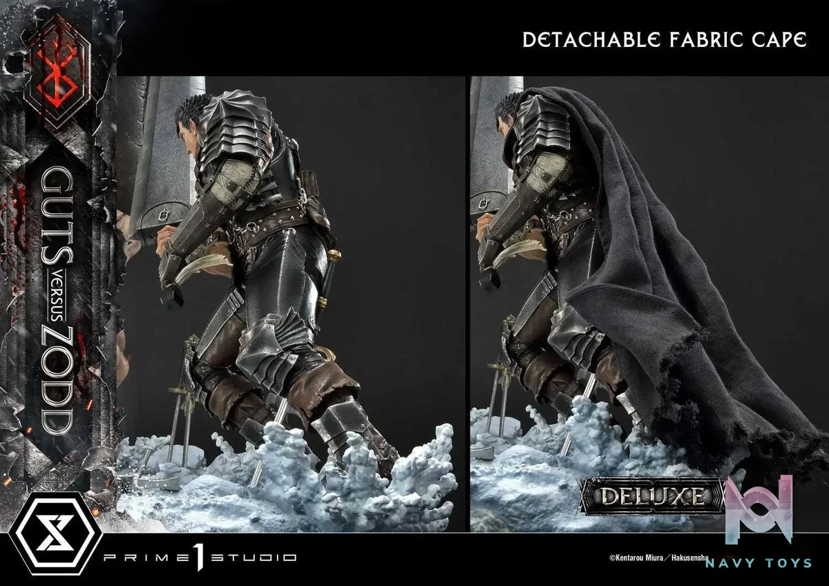 Guts versus Zodd UDMBR-01 UDMBR-01DX (Licensed) - Ultimate Diorama Masterline Berserk - Prime 1 Studio resin statue Navy Toys anime figure