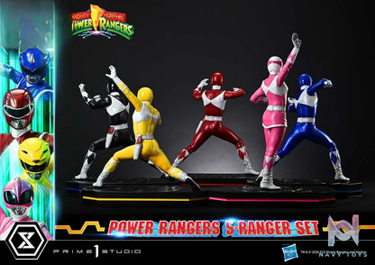 Prime 1 Studio – Premium Masterline Mighty Morphin Power Rangers Power Rangers 5-Ranger Set PMPWR-01 PMPWR-01DX PMPWR-01DXS (Licensed)