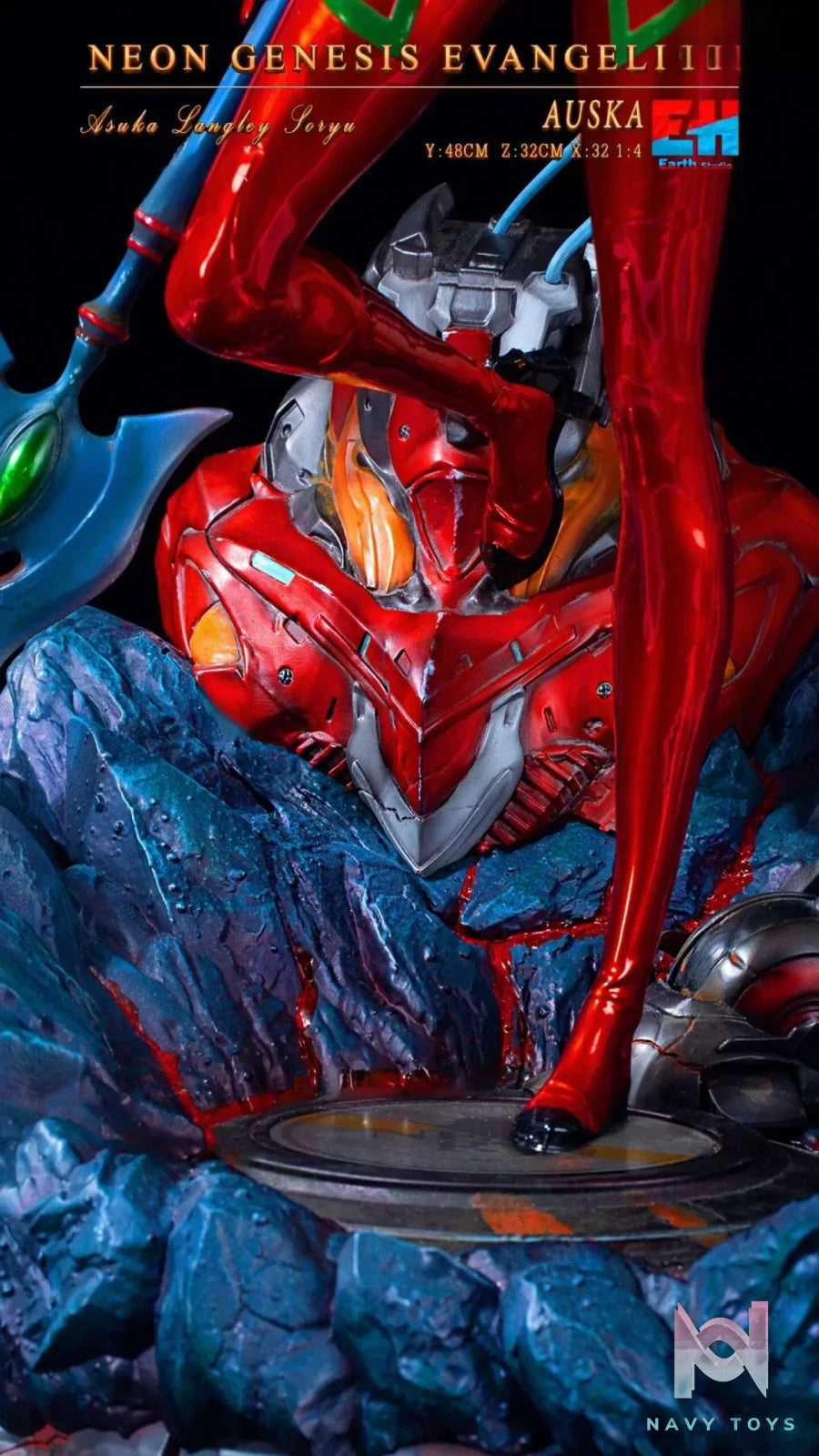 EARTH Studio – Neon Genesis Evangelion Battle Soryu Asuka Langley
