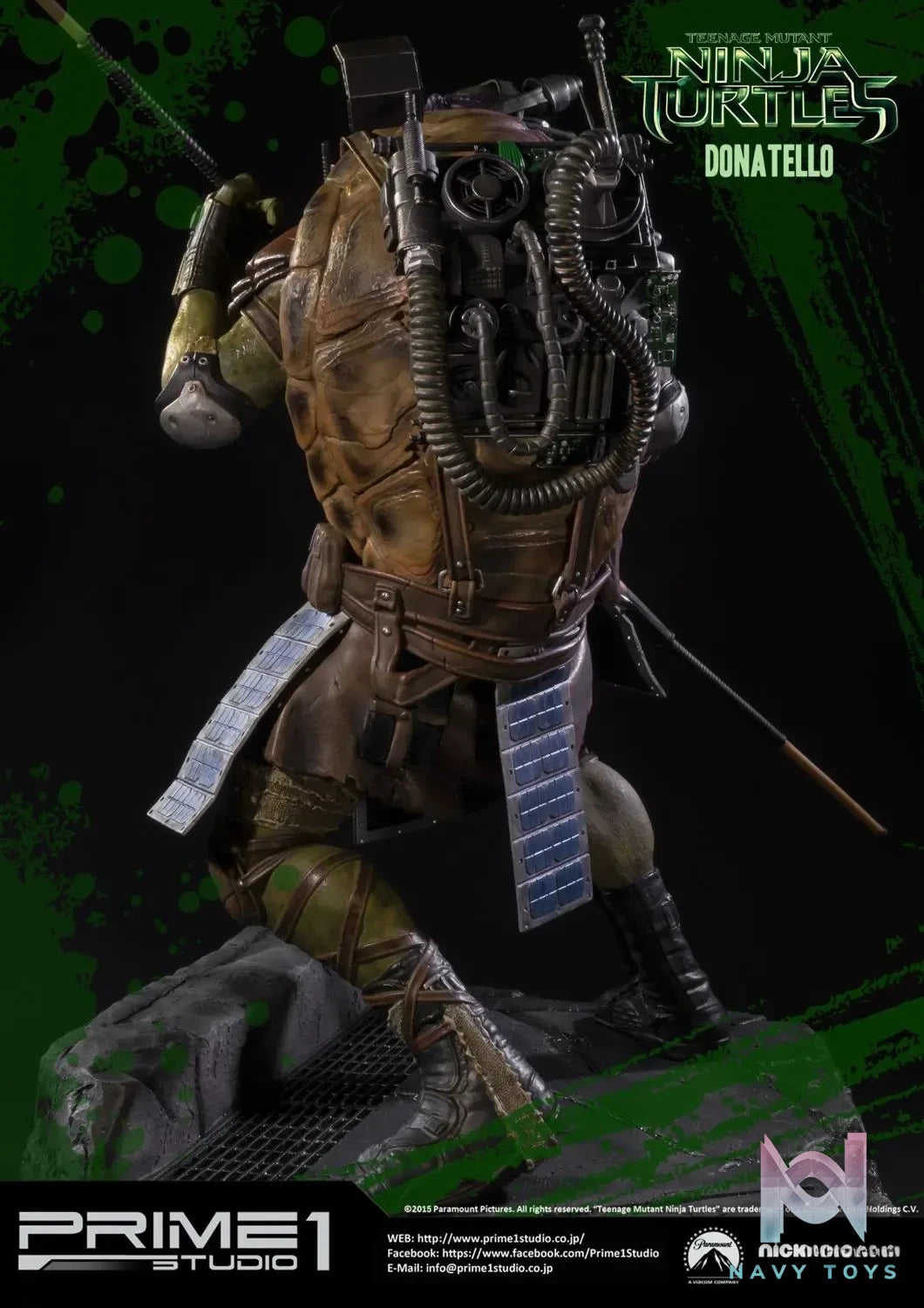 Prime 1 Studio – Museum Masterline Teenage Mutant Ninja Turtles (Film) Donatello MMTMNT-03 (Licensed)
