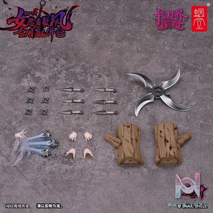 Snail Shell – 1/12 Original Ore no Isekai Bouken RPGEX-10 Kunoichi Reppu Action Figure (Licensed)