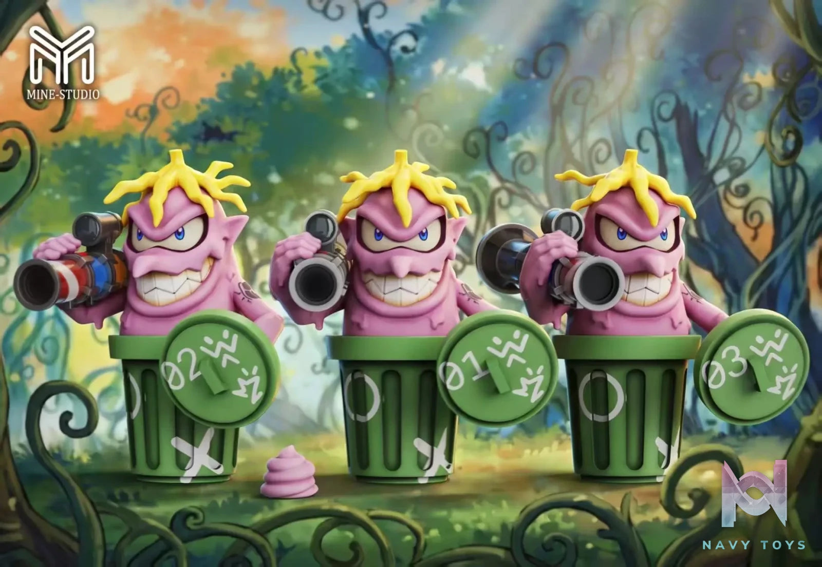 T.D.R Studio – Garbagemon Digimon