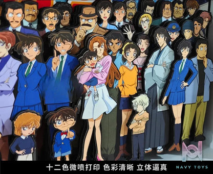 KALA HOME Studio – Detective Conan Multiple Characters #12 3D Decorative Painting Detective Conan