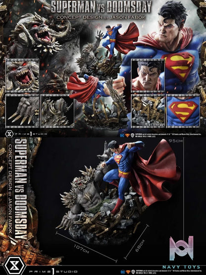 Superman VS Doomsday - Superman - Prime 1 Studio (UMMDC - 05; UMMDC - 05DXS) resin statue Prime 1 Studio anime figure