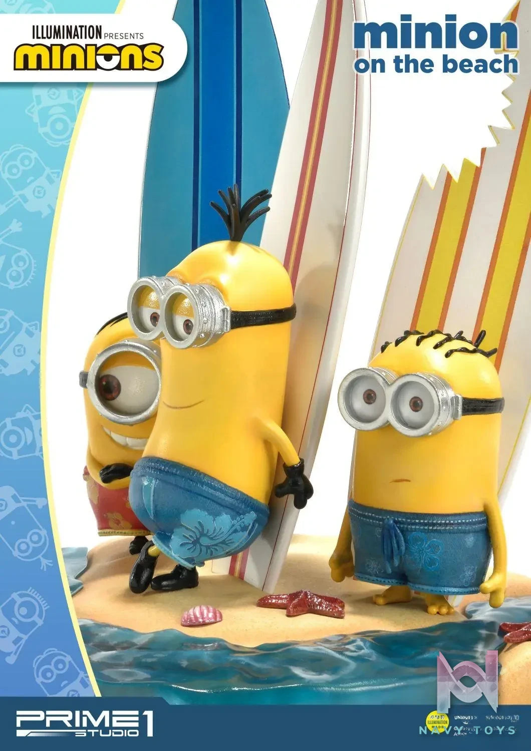 Prime 1 Studio – Prime Collectible Figures Minion On The Beach PCFMINI-01(Licensed)