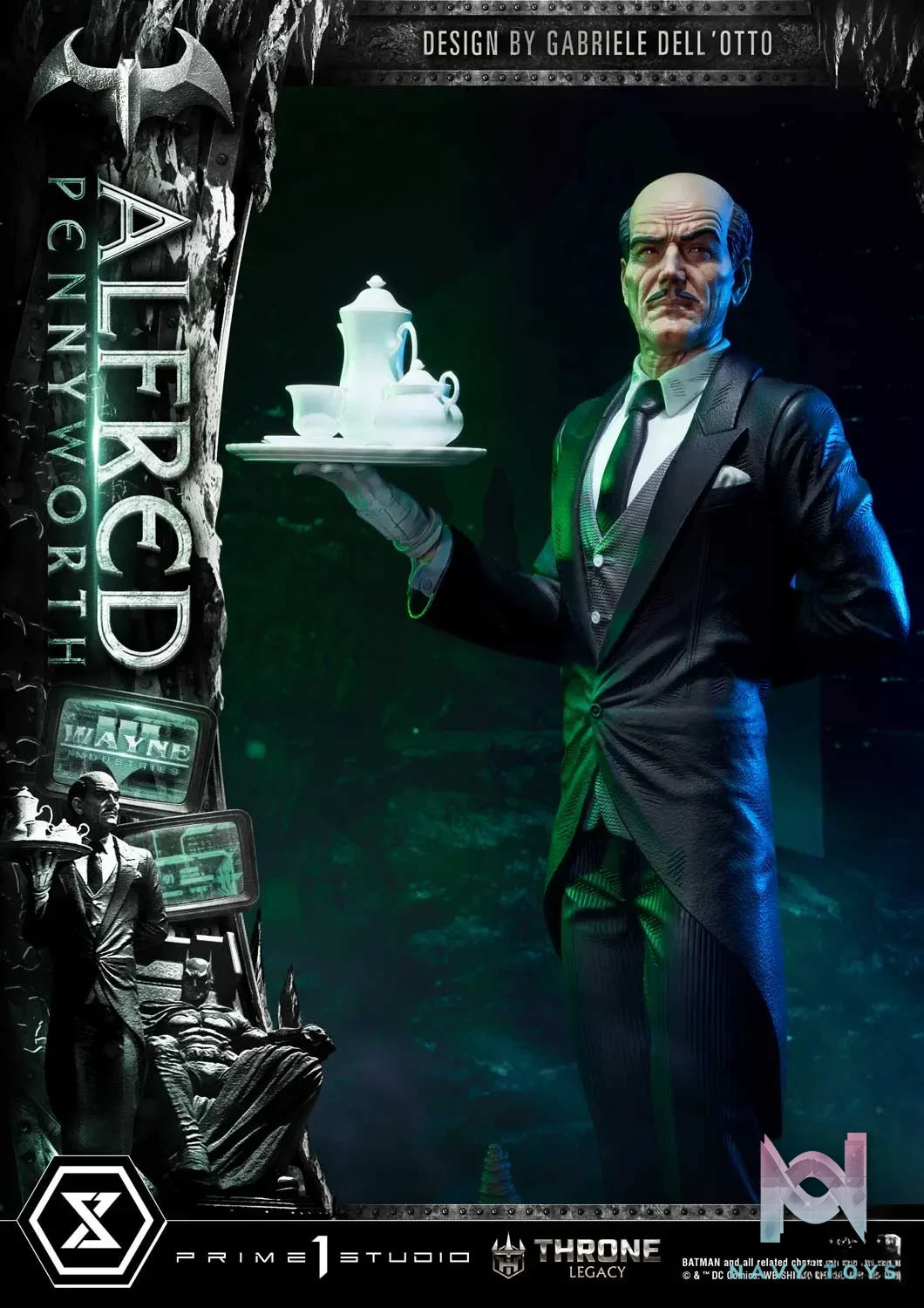 Prime 1 Studio – Throne Legacy Batman (Comics) Alfred Pennyworth TLCDC-02 TLCDC-02S (Licensed)