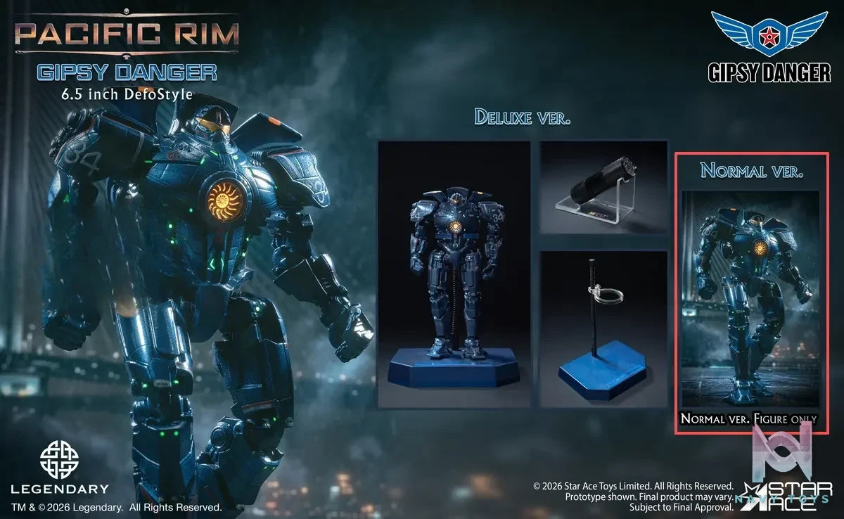 Star Ace Toys – Pacific Rim DefoStyle Gipsy Danger X Cherno Alpha SA7011 SA7012 SA7013 SA7014 SA7015 (Licensed)