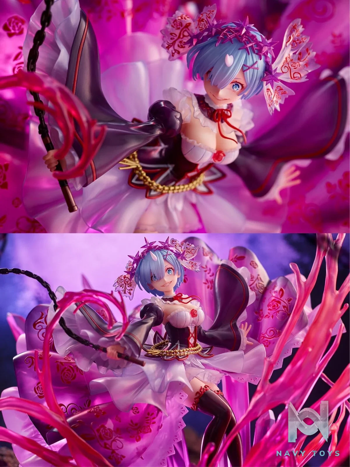 Demon Rem ( Crystal Dress Ver) - Re:ZERO - eStream resin statue e stream studio anime figure