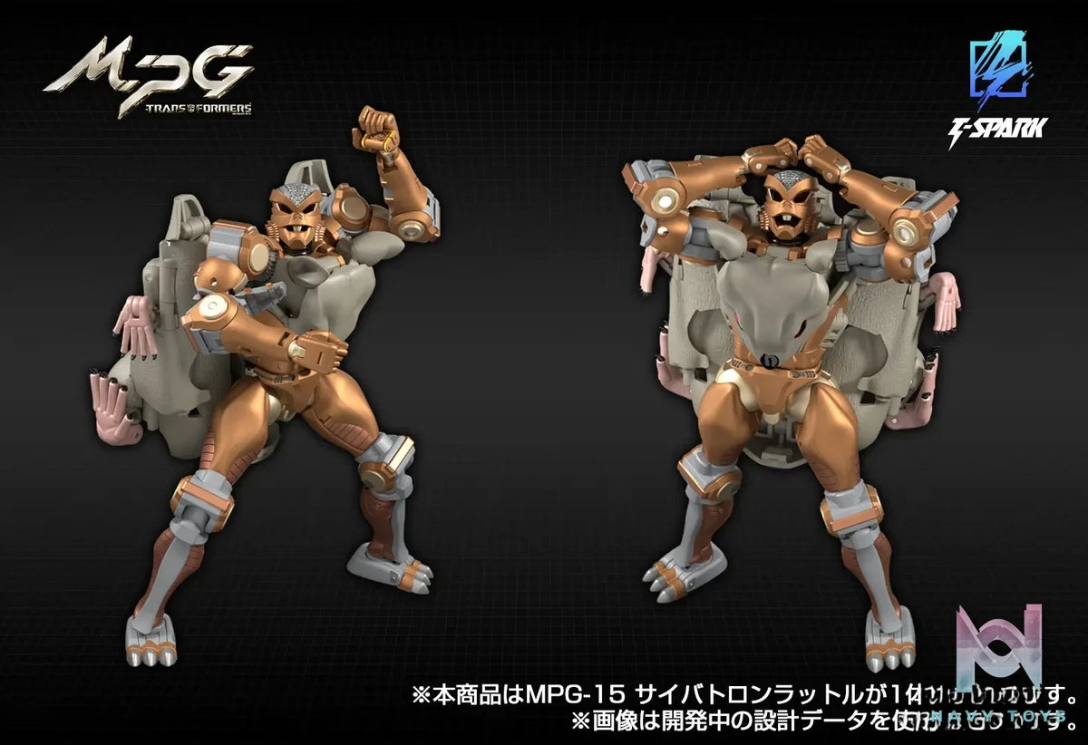 TAKARA TOMY – Transformers MPG MPG-15 Cybertron Rattrap (Licensed)
