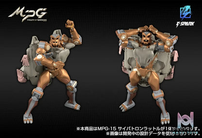 TAKARA TOMY – Transformers MPG MPG-15 Cybertron Rattrap (Licensed)