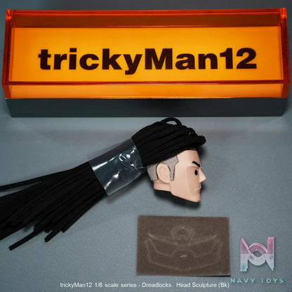 TrickyMan12 – 1/6 scale series -Dreadlocks Head Sculpture FB-10083-1 FB-10083-5 (Licensed)