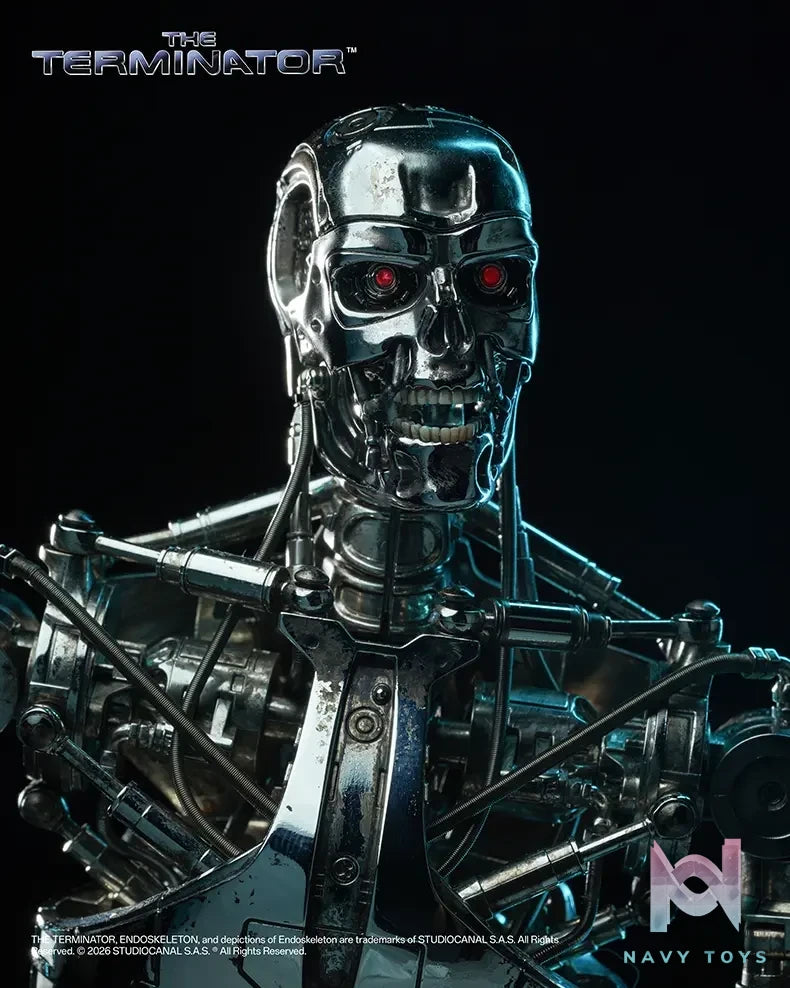 INART – T-800 Endoskeleton 1/6 Scale Collectible Action Figure Ag A036 (Licensed)