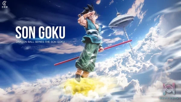 To youth Studio - Dragon Ball GT Goodbye Goku resin statue Navy Toys anime figure
