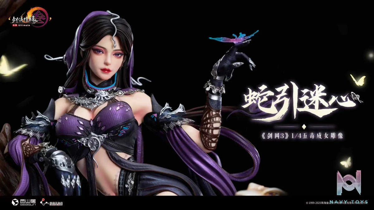Light Year Studio – JX Online 3 1/4 Scale Five Poisons Adult Female Statue (Licensed)
