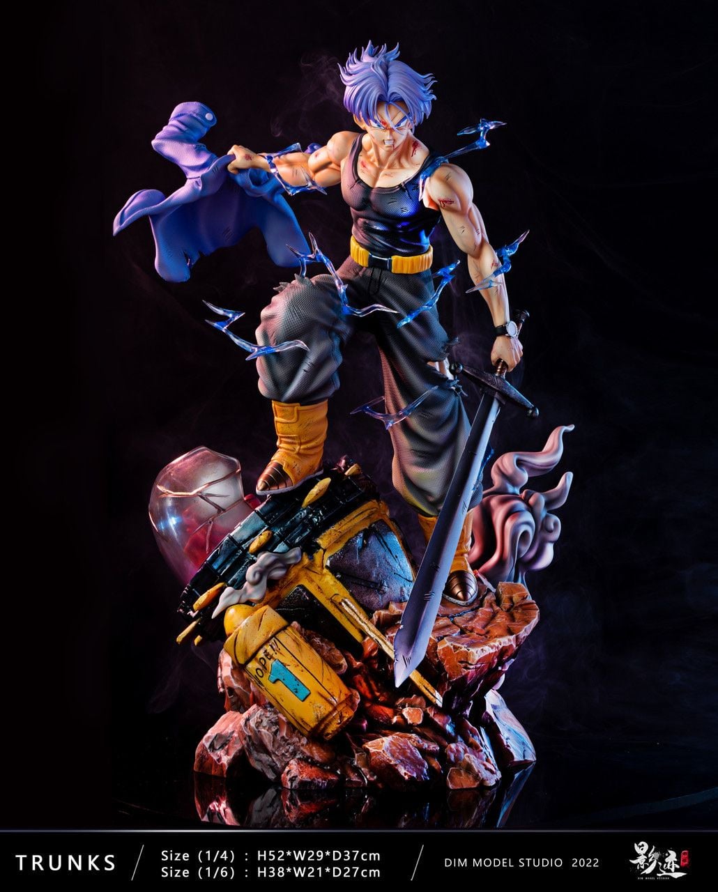 Trunks resin statue Dim Model Studio anime figure