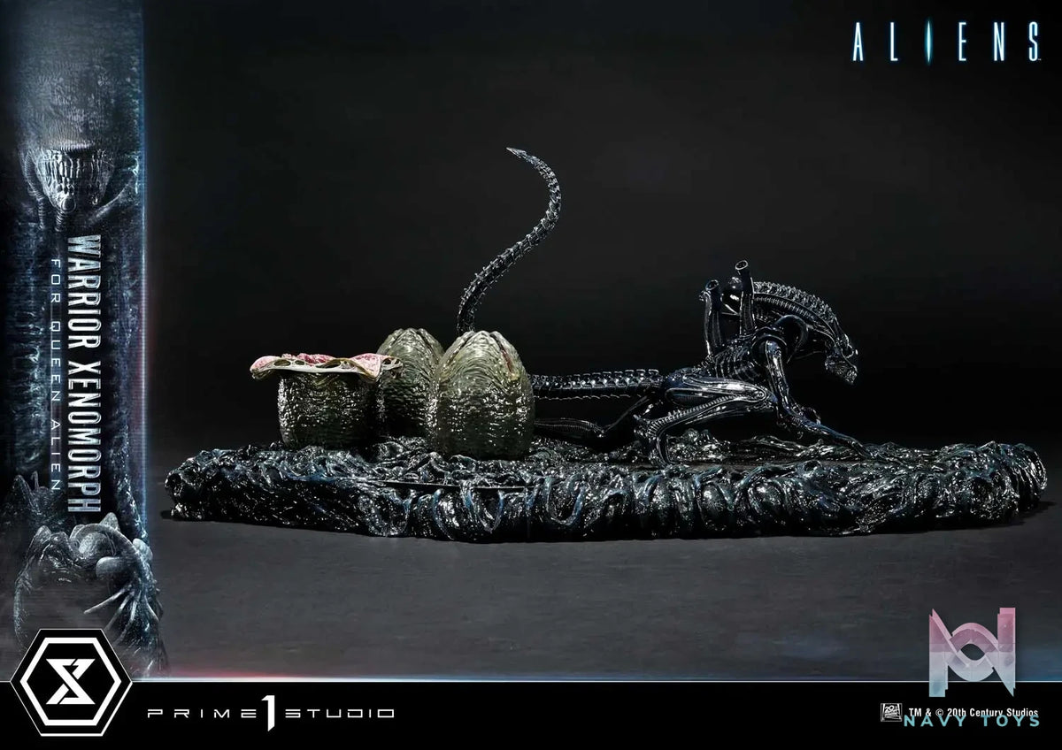 Prime 1 Studio – Ultimate Diorama Masterline Aliens (Film) Warrior Xenomorph for Queen Alien UDMAL-02 (Licensed)
