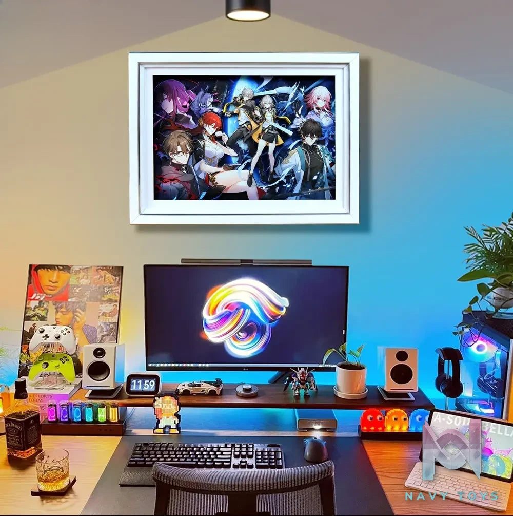 KALA HOME Studio – Honkai: Star Rail Multiple Characters 3D Decorative Painting Honkai: Star Rail