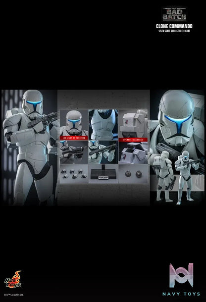 Hottoys Studio – Star Wars: The Bad Batch™ Clone Commando™ 1/6th scale Collectible Figure