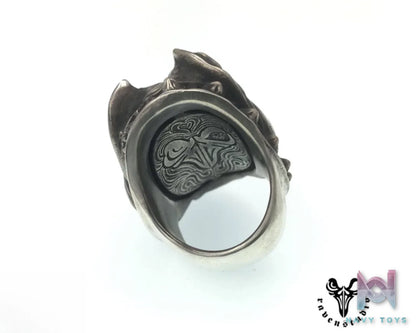Raven Studio (silver jewelry) – Original Exclusive Design “War God” Pit Bull Ring Original