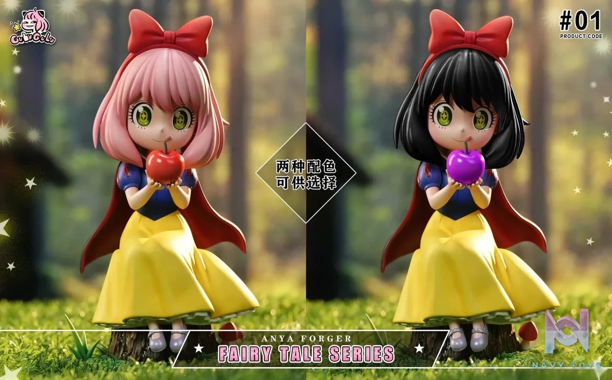 GuluGulu Studio - Fairy Tale Series 1 Snow White Princess Anya Forger resin statue Navy Toys anime figure
