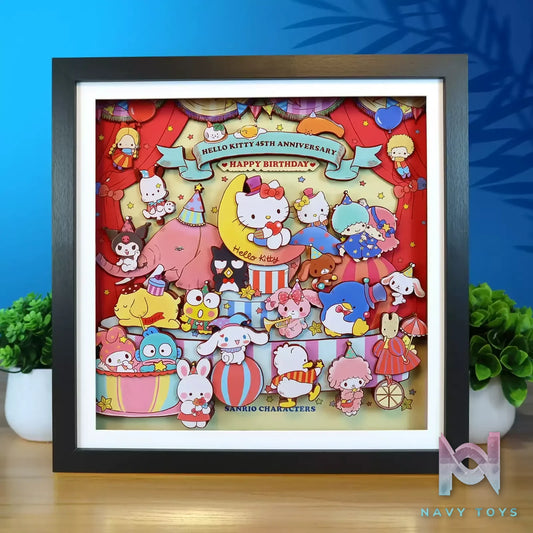 KALA HOME Studio – Sanrio Multiple Characters #02 3D Decorative Painting Sanrio
