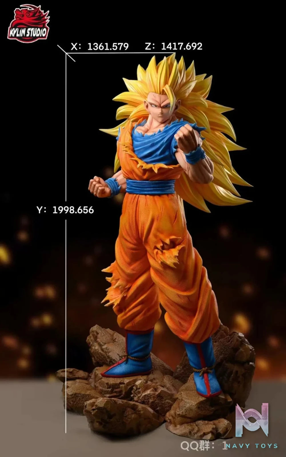 Kylin Studio – Dragon Ball Super III Series: 001 Super Three Goku