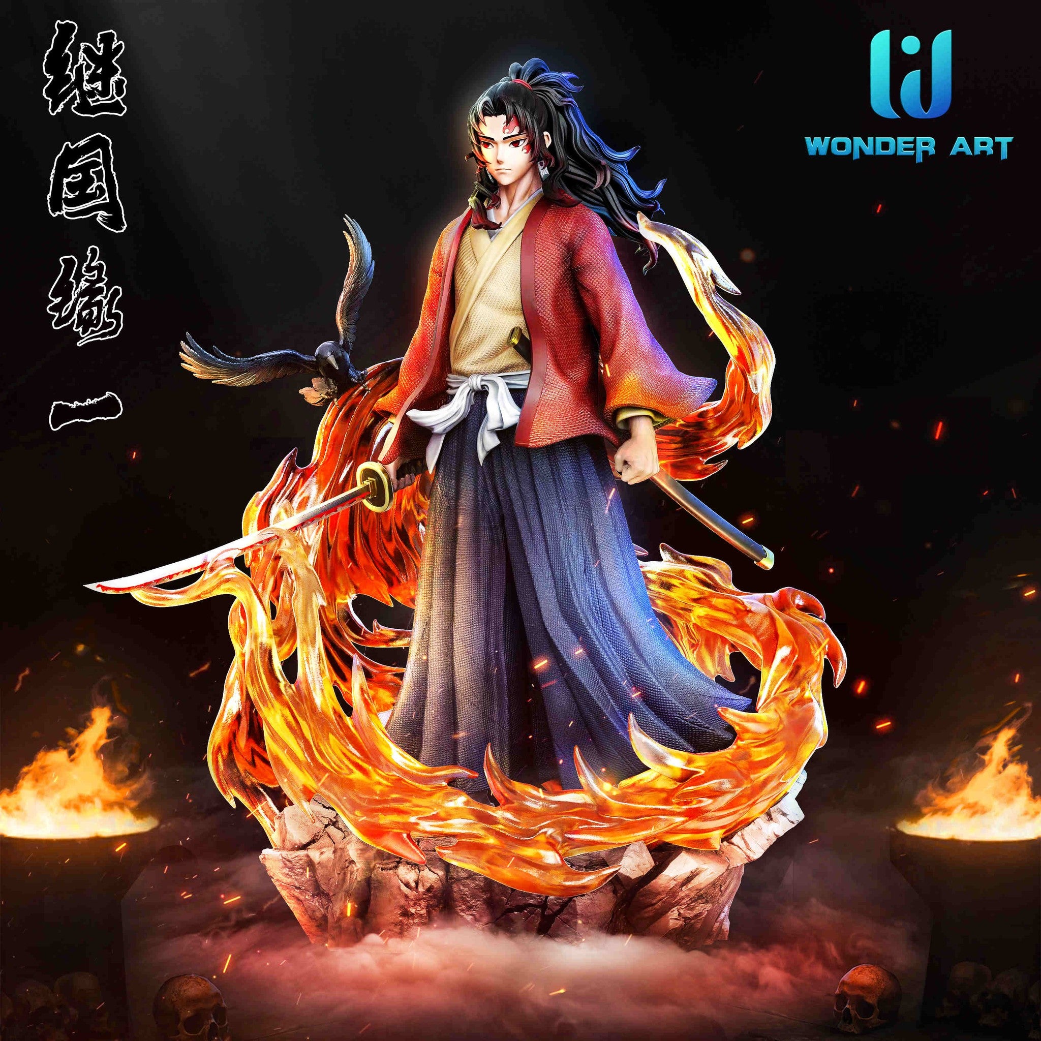 Tsugikuni Yoriichi - Wonder Art Studio resin statue wonder art studio anime figure