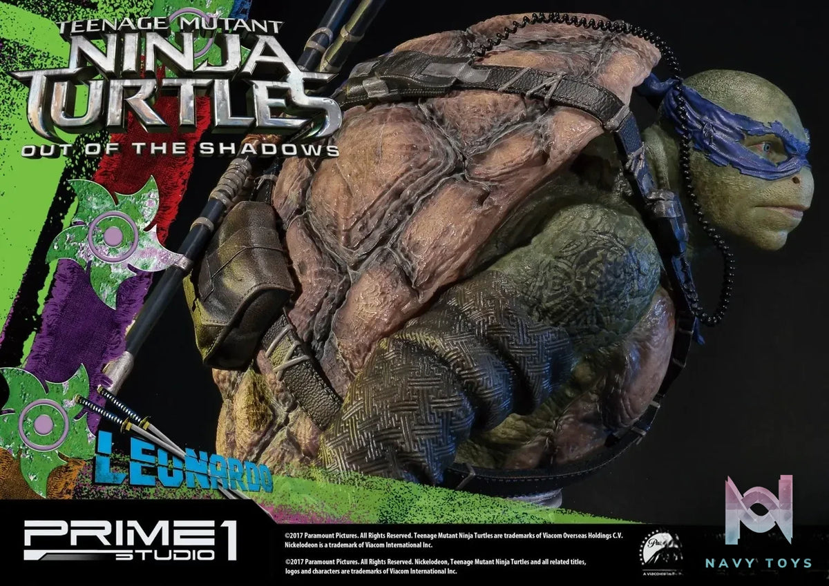 Prime 1 Studio – Premium Masterline Teenage Mutant Ninja Turtles: Out of the Shadows (Film) Leonardo PMTMNT-04 (Licensed)