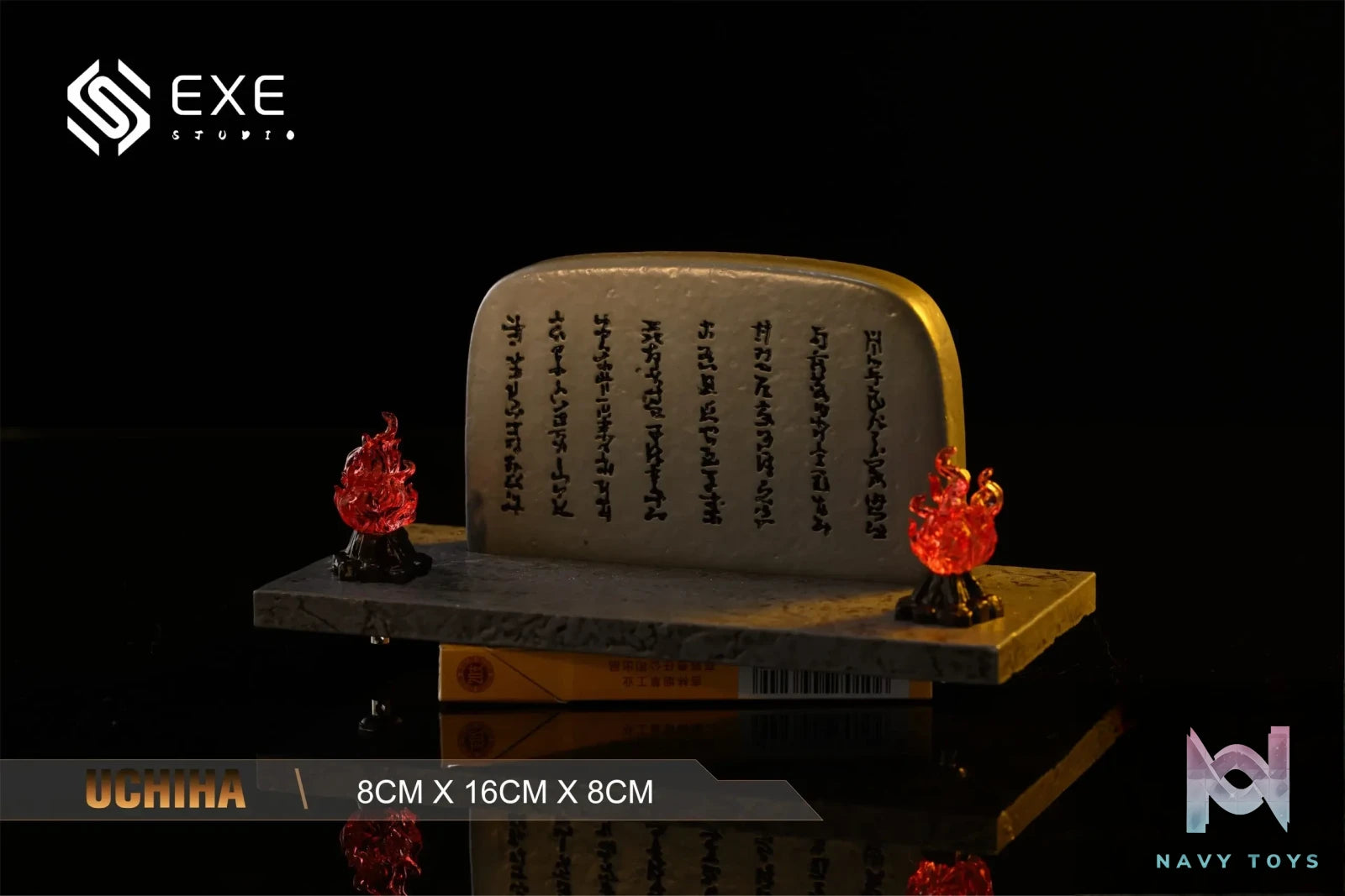 EXE Studio – Naruto Uchiha clan stone tablet (with light)