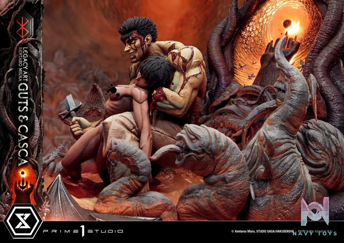 Prime 1 Studio – Legacy Art “Kentaro Miura” Berserk Guts & Casca LABR-03 LABR-03S