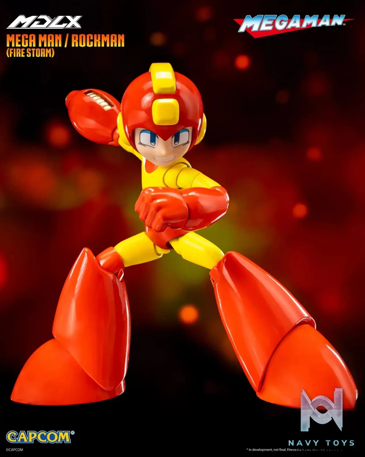 Threezero Studio – Rockman MDLX Mega Man (Fire Storm)