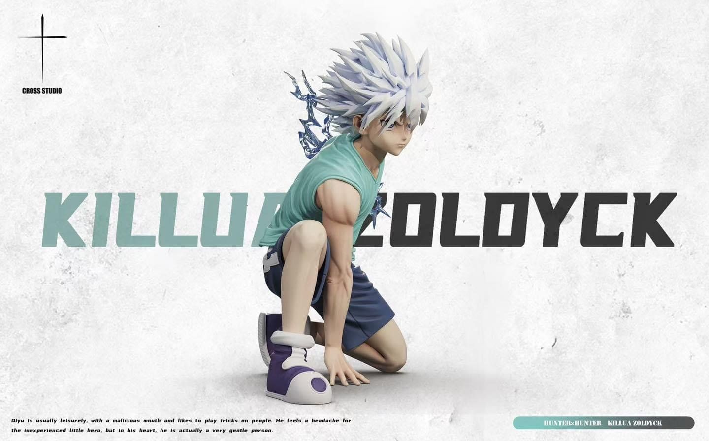 Killua Zoldyck - Hunter x Hunter - Cross Studio resin statue cross studio anime figure