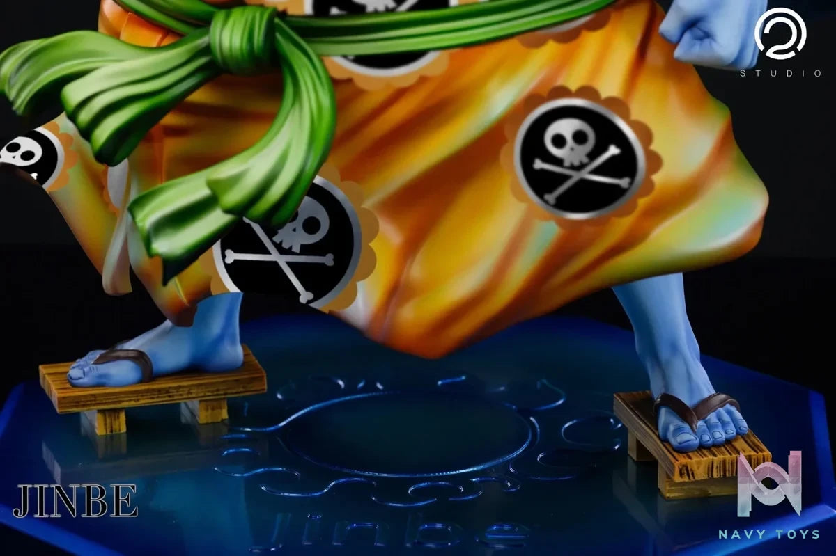 C2 Studio - One Piece Seven Warlords of the Sea 7 Jinbe resin statue Navy Toys anime figure