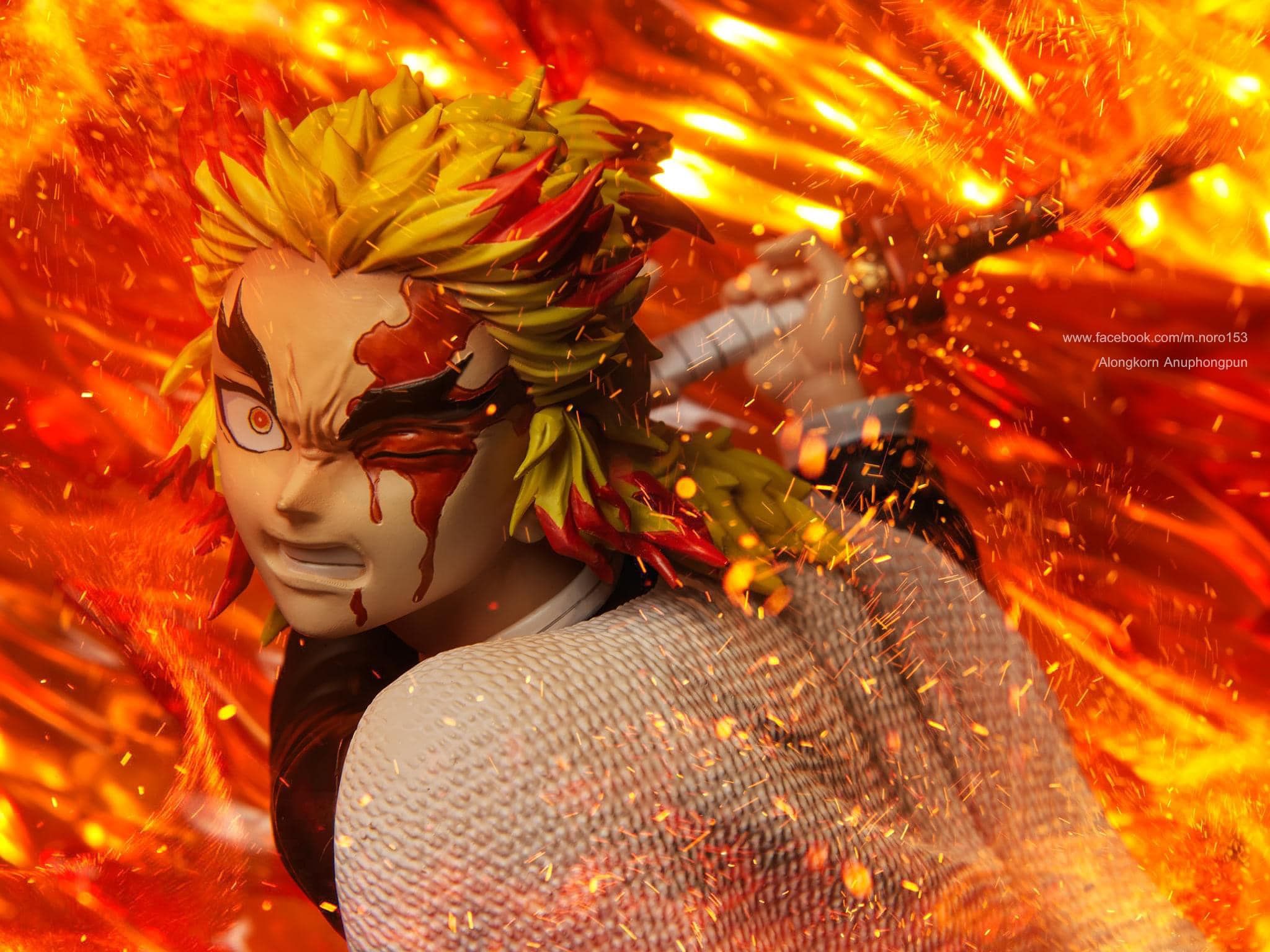 Rengoku Kyojuro - Demon Slayer - Magic Cube Studio resin statue magic Cube Studio anime figure