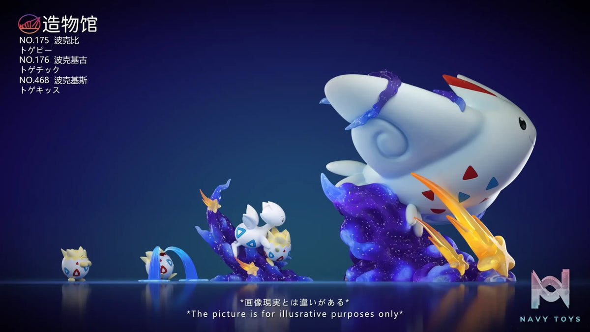 ZaoWu Museum Studio – Pokémon Togepi Evolution Set