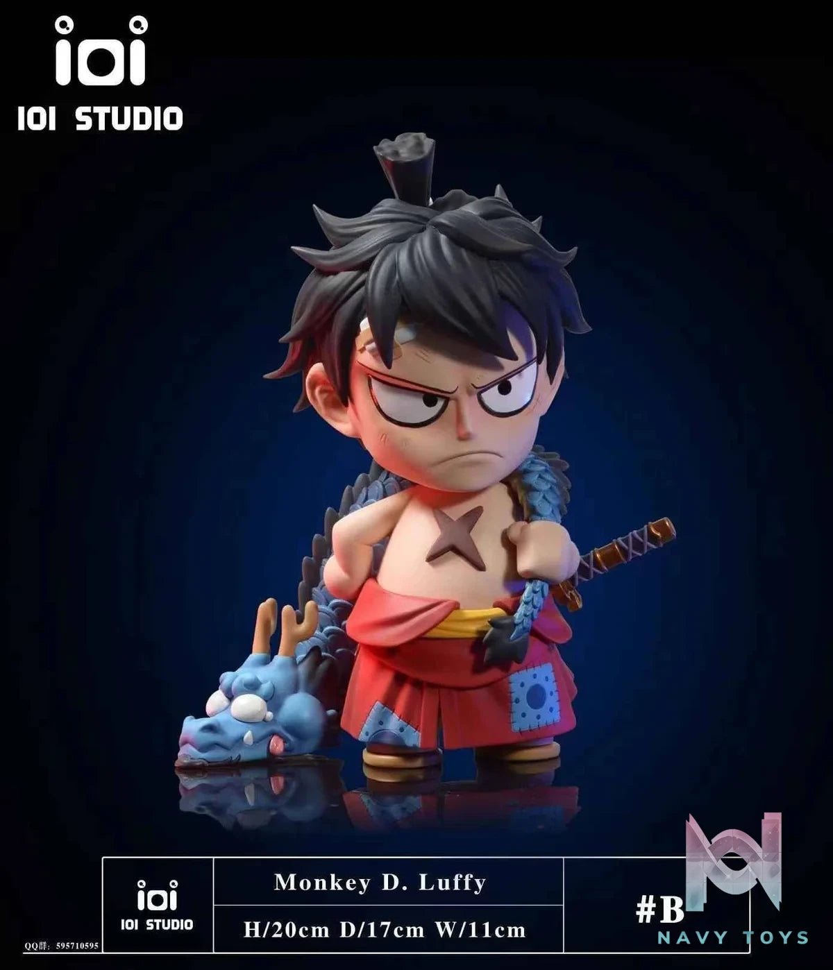 Luffy & Kaido - IOI Studio resin statue IOI Studio anime figure
