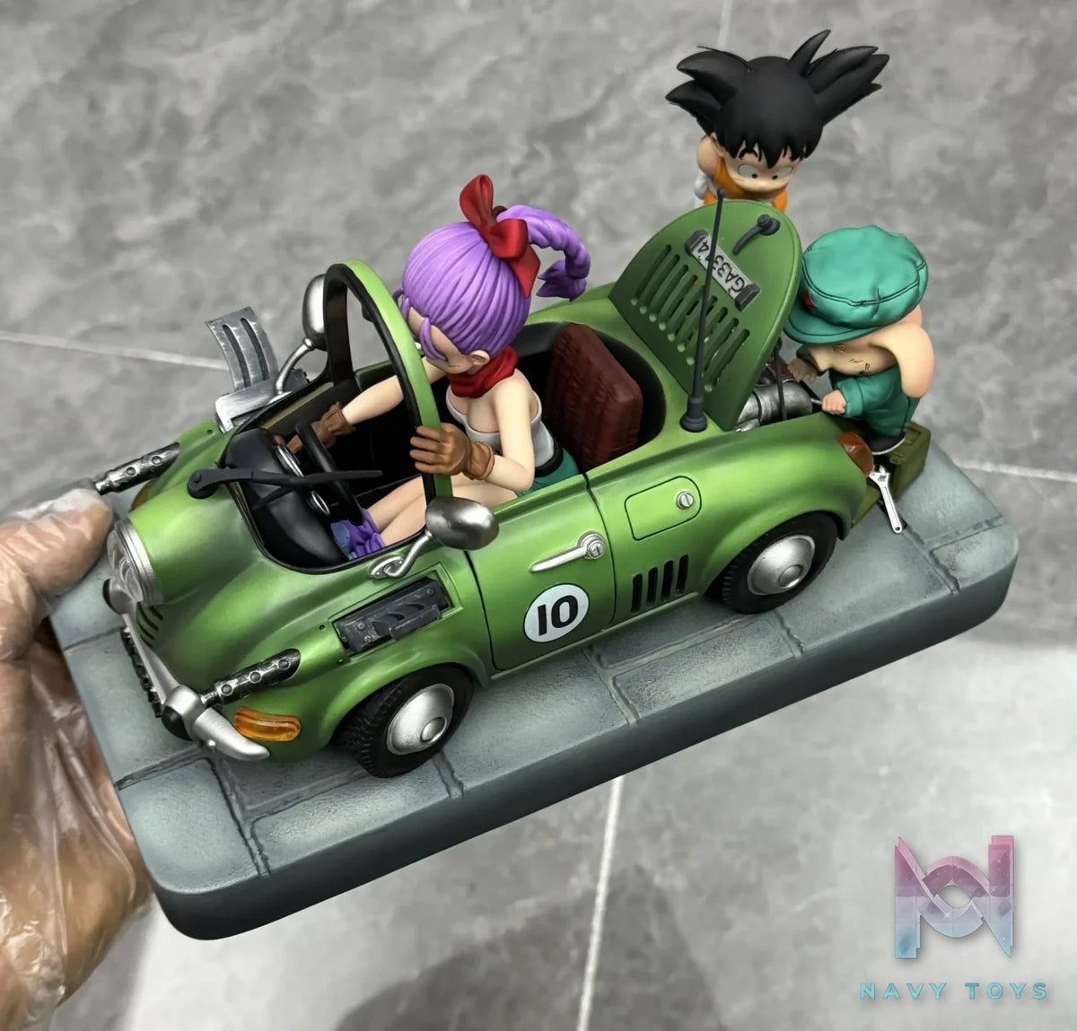 Cell Studio – Dragon Ball MEGA Series 01 Son Goku Oolong Fixing the Car
