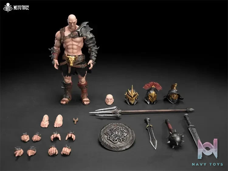 METYTOYZ – Gladiator Series Spartan Slaughterer Berserker 1/10 Scale Action Figure (Licensed)