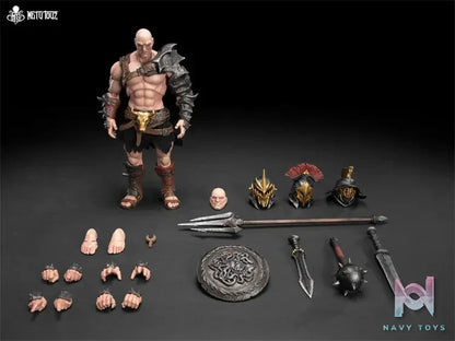 METYTOYZ – Gladiator Series Spartan Slaughterer Berserker 1/10 Scale Action Figure (Licensed)