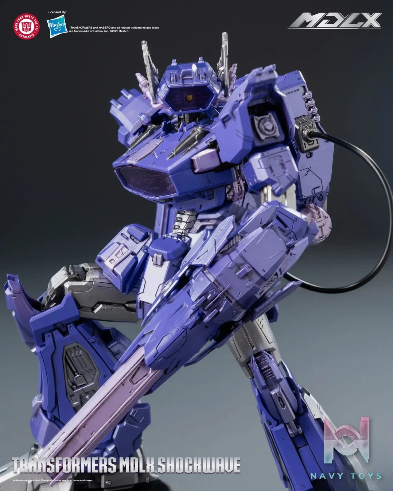 Threezero – Transformers MDLX Shockwave 3Z03410W0 (Licensed)
