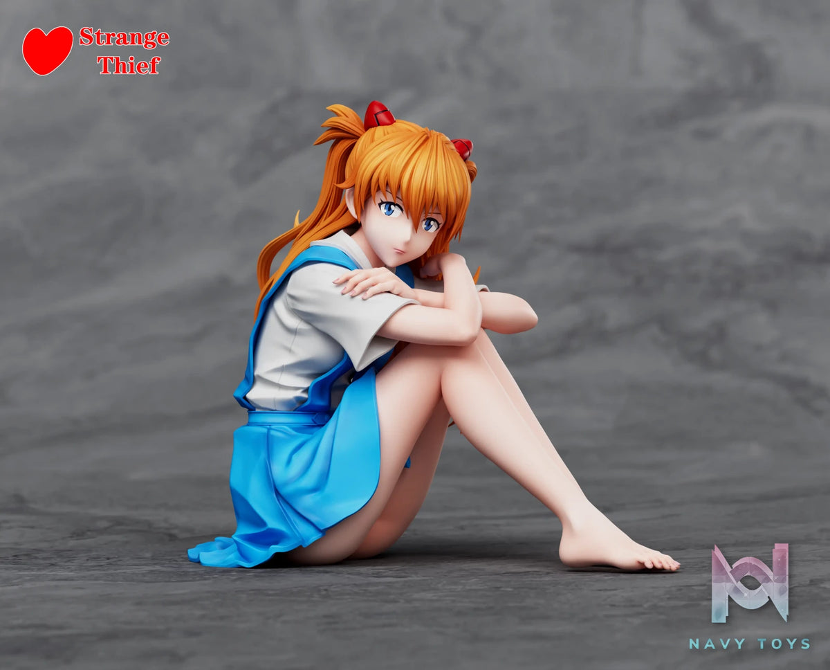 Strange Thief Studio – Neon Genesis Evangelion School Uniform Asuka & School Uniform Rei Ayanami