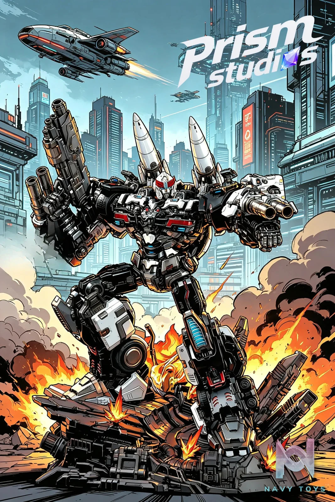 Prism Studio – Prowl Transformers