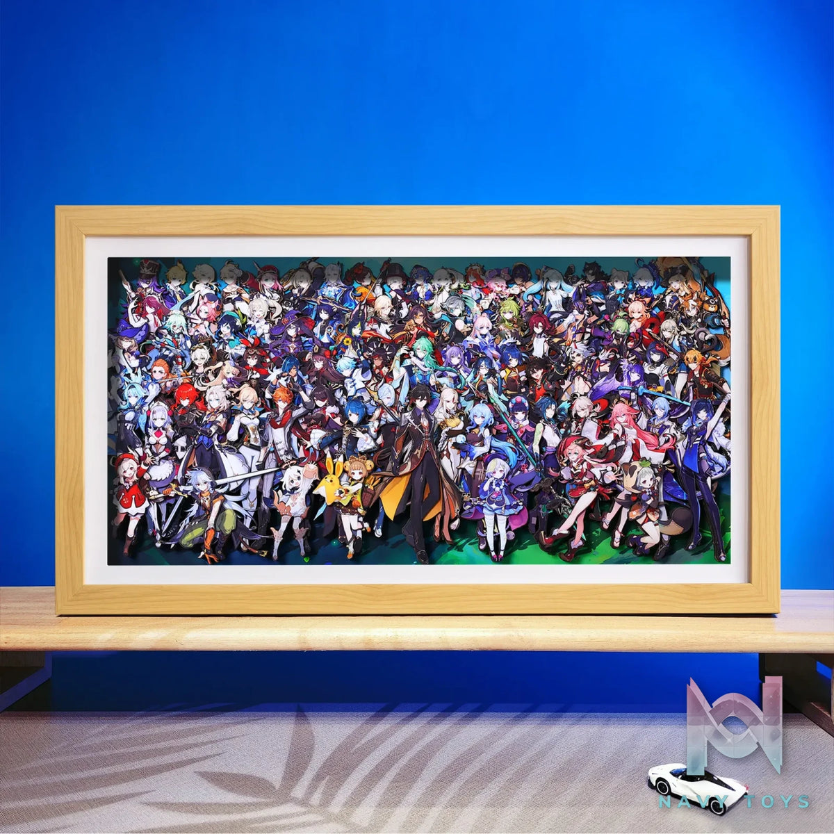 Yu Zhi Jiang Studio – Genshin Impact Multiple Characters 3D Decorative Painting Genshin Impact