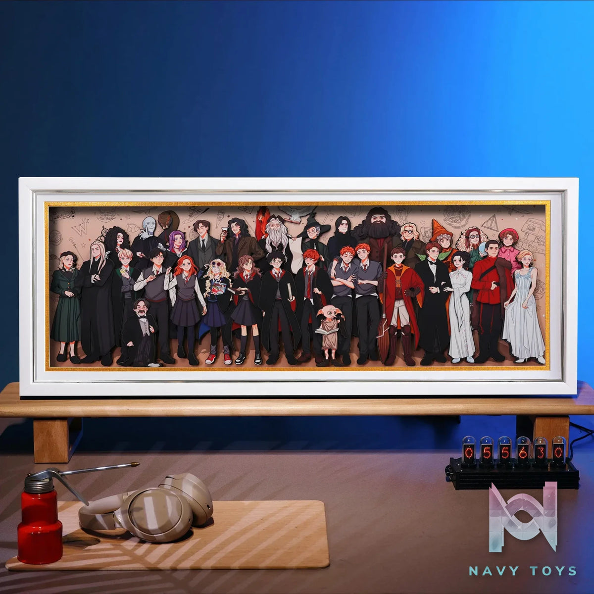 Yu Zhi Jiang Studio – Harry Potter Multiple Characters 3D Decorative Painting Harry Potter
