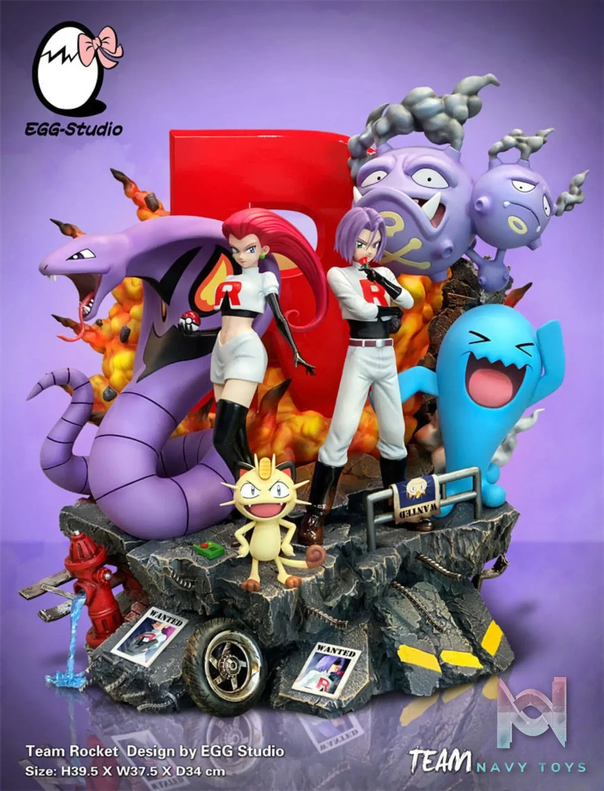 EGG Studio – Pokémon Team Rocket Jessie and James
