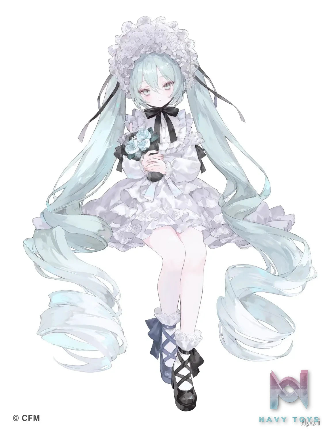FURYU – Hatsune Miku Noodle Stopper Figure Vintage Doll Style (Licensed)