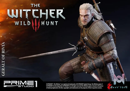 Prime 1 Studio – Premium Masterline The Witcher 3: Wild Hunt Geralt of Rivia PMW3-01 PMW3-01EX (Licensed)