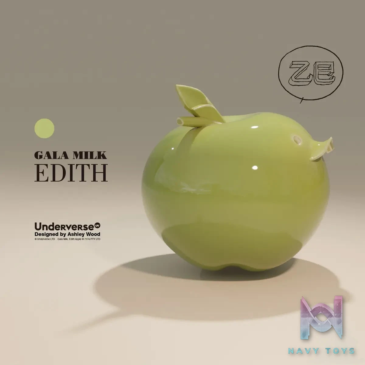UNDERVERSE – Original GALA MILK EDITH APPLE and GALA MILK EGON APPLE (Licensed)
