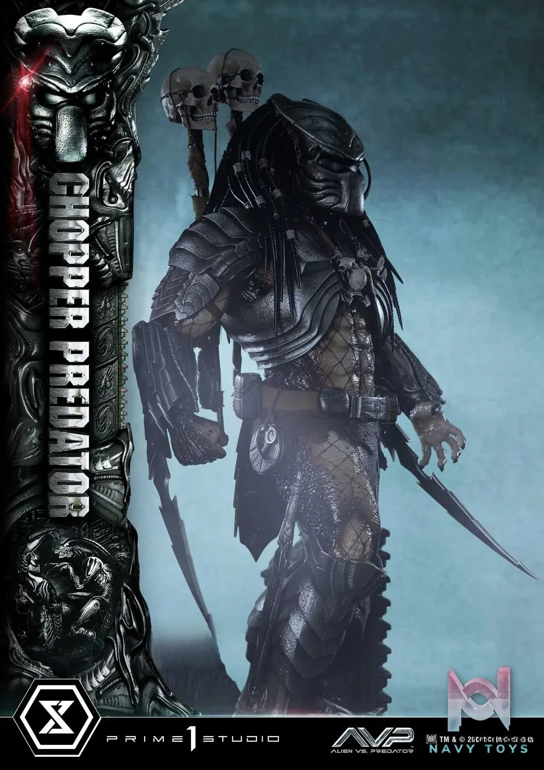 Prime 1 Studio Museum Masterline Alien vs. Predator Chopper Predator MMPR-06